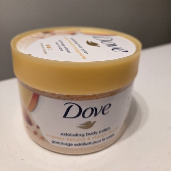 DOVE Exfoliating Body Polish Set Almond/Mango Pomegranate/Shea New - Picture 4 of 15